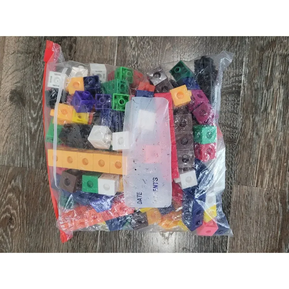 Learning Resources MathLink Cubes Snap Counting Math Manipulatives #1 - Picture 1 of 2